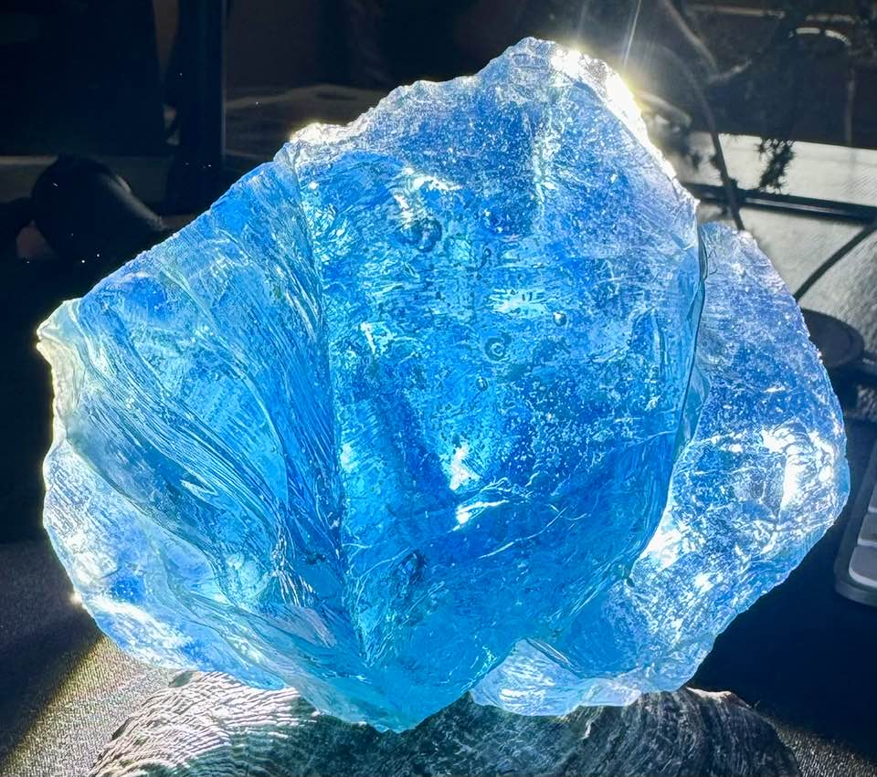 Pleiadian Light Authentic Andara Crystal