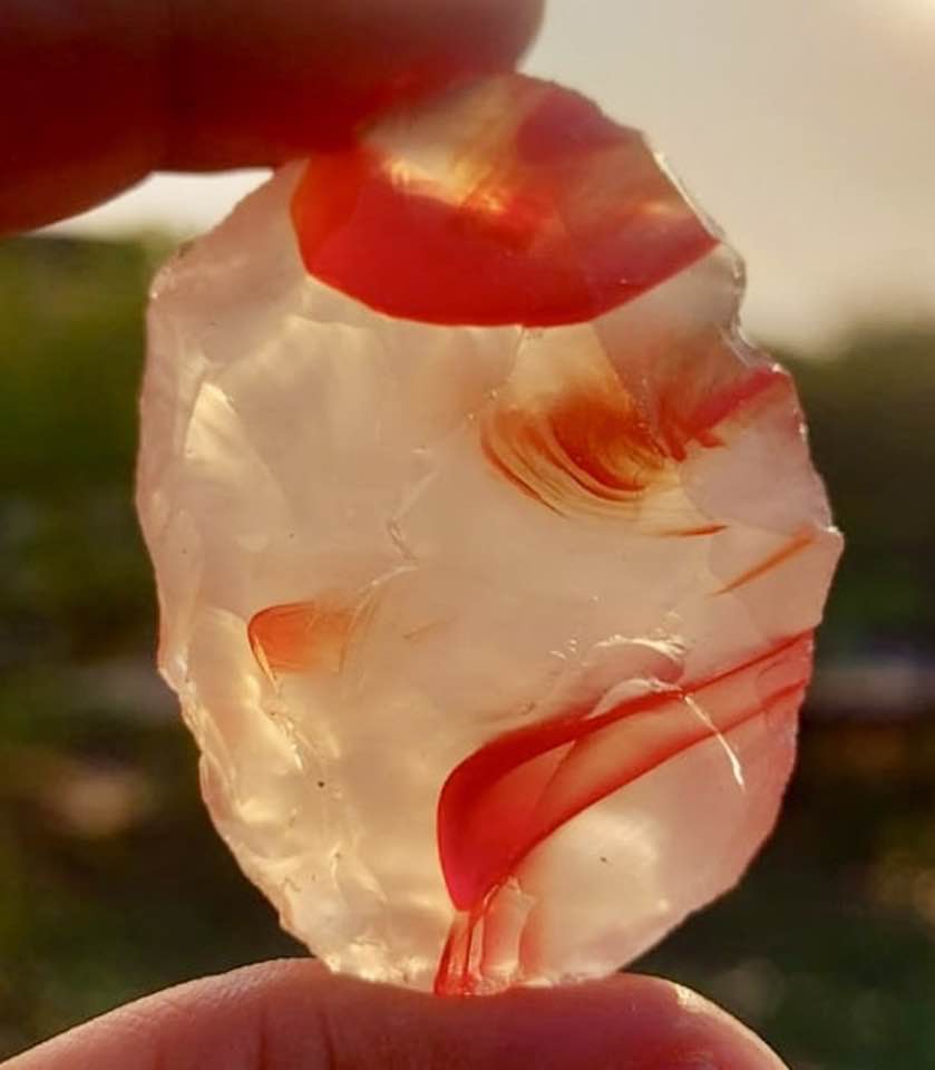 Heart of Pele Authentic Andara Crystal