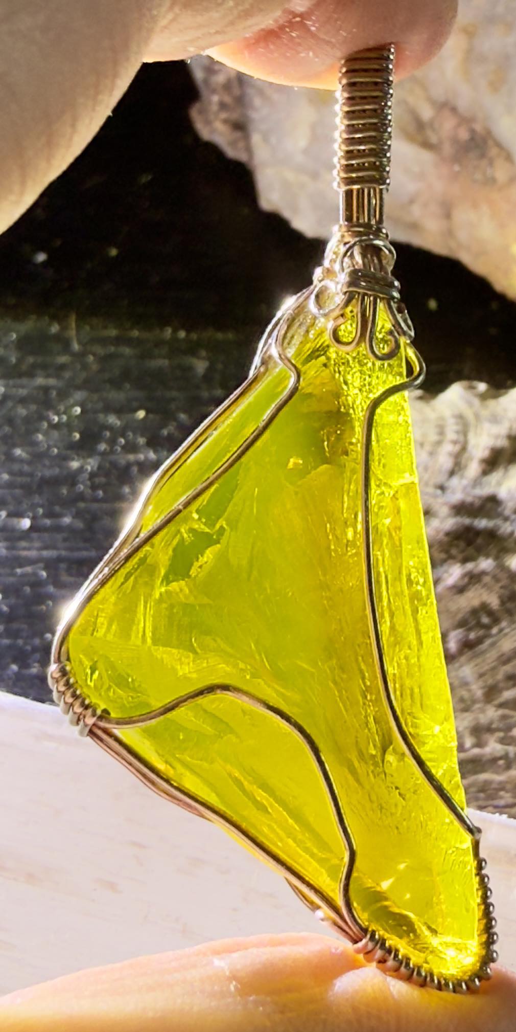 Egyptian LIGHT Authentic Andara Crystal Pendant