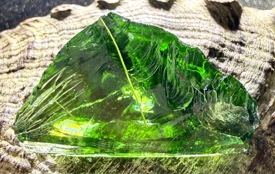 Gaia Green Authentic Andara Crystal