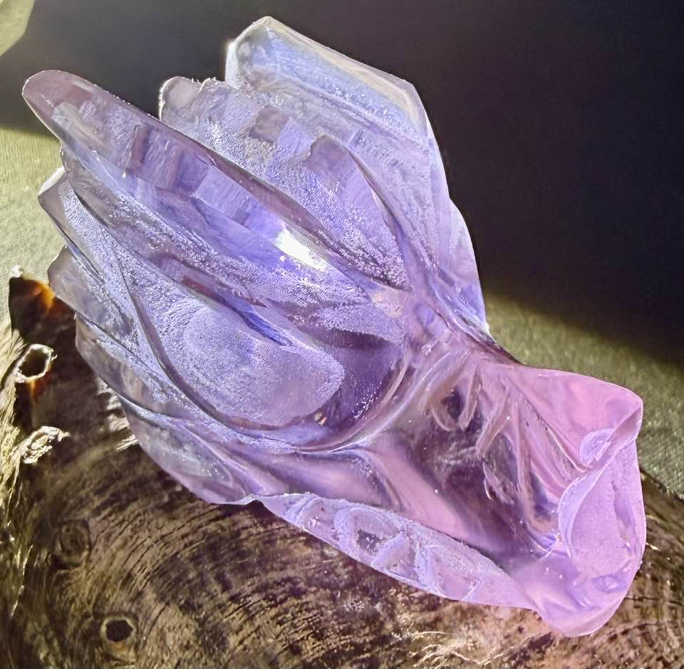 Violet Sovereign Amethyst Authentic Andara Crystal Dragon