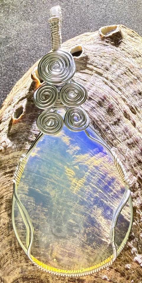 Arcturian Light Authentic Andara Crystal Pendant