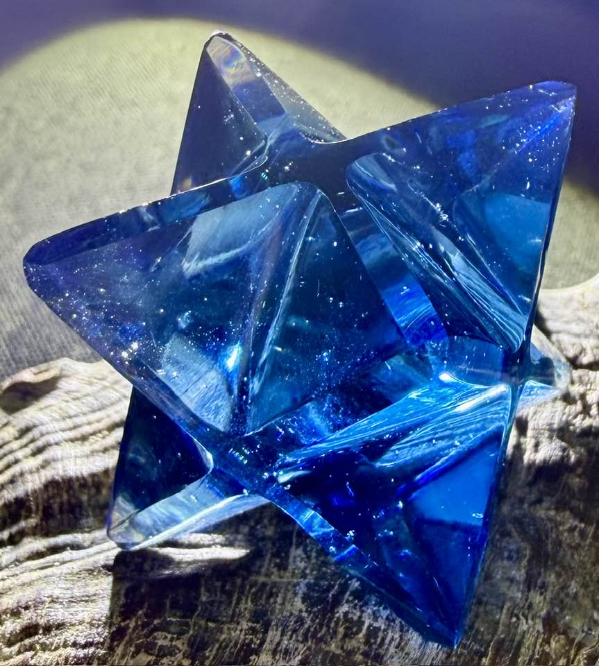 Heart of Lemuria Authentic Andara Crystal Merkaba