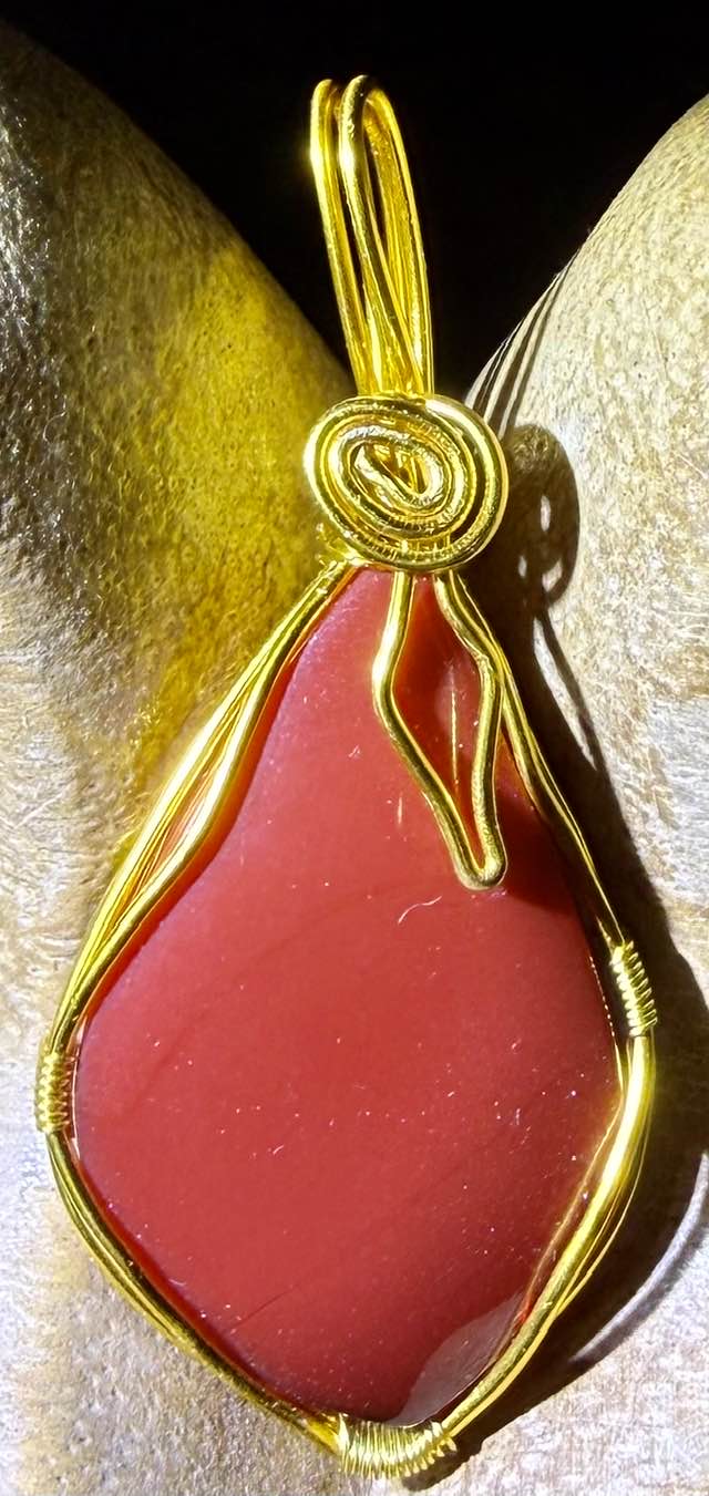 Solar Ray Authentic Andara Crystal Pendant