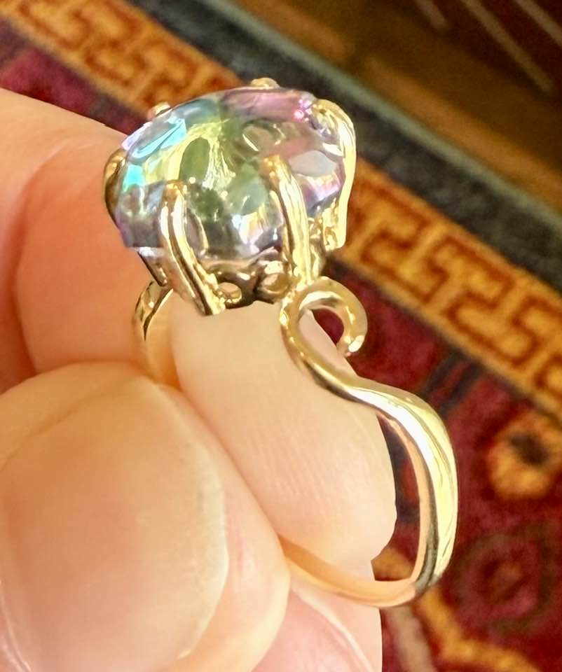 Aurelith Vireya Authentic Andara Crystal Ring