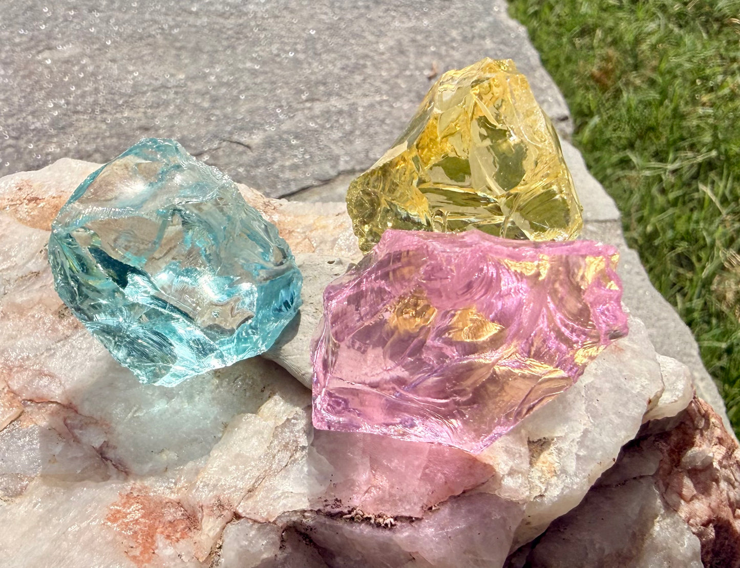 Threefold Flame Authentic Andara Crystal Trinity Set 48g