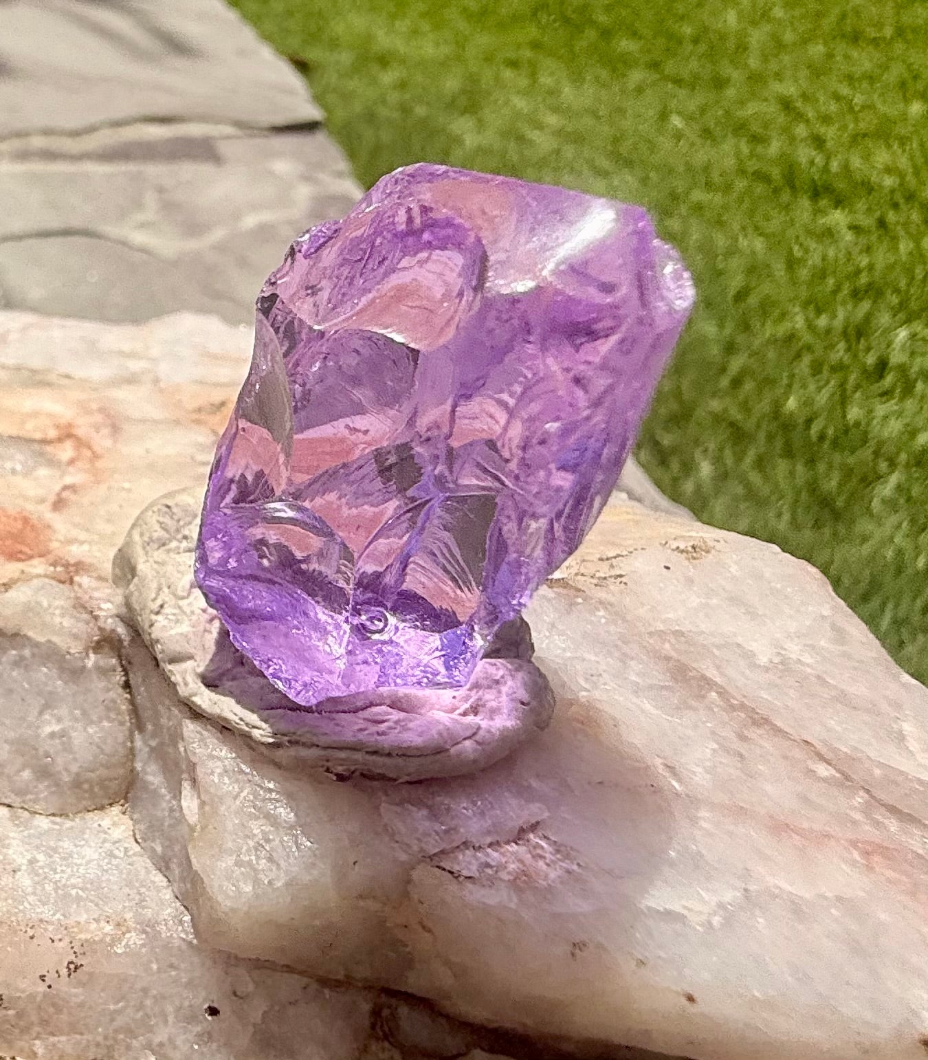 Heart of the Violet Flame Authentic Andara Crystal 26g
