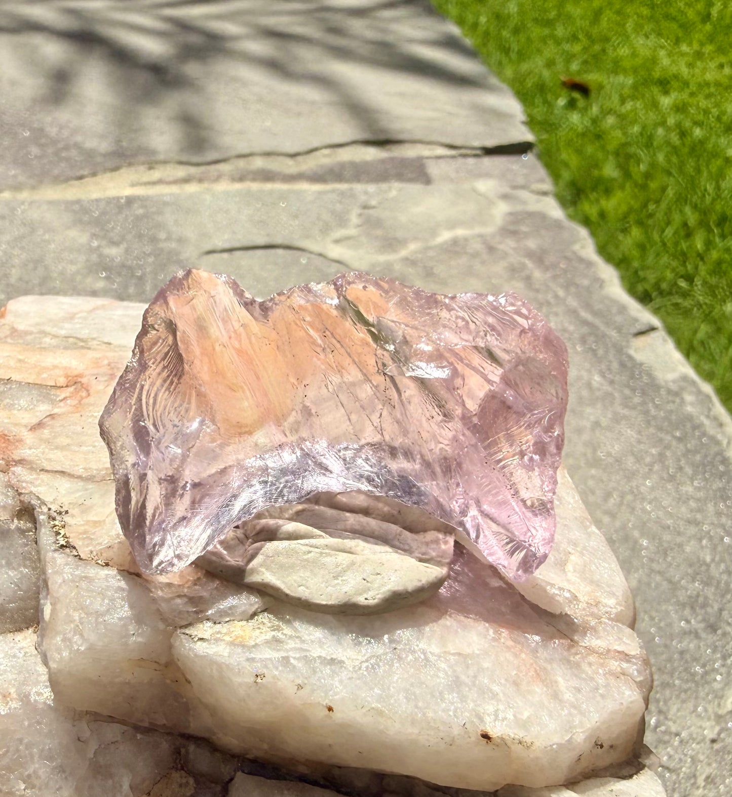 Rose Gold Flame Authentic Andara Crystal 14g