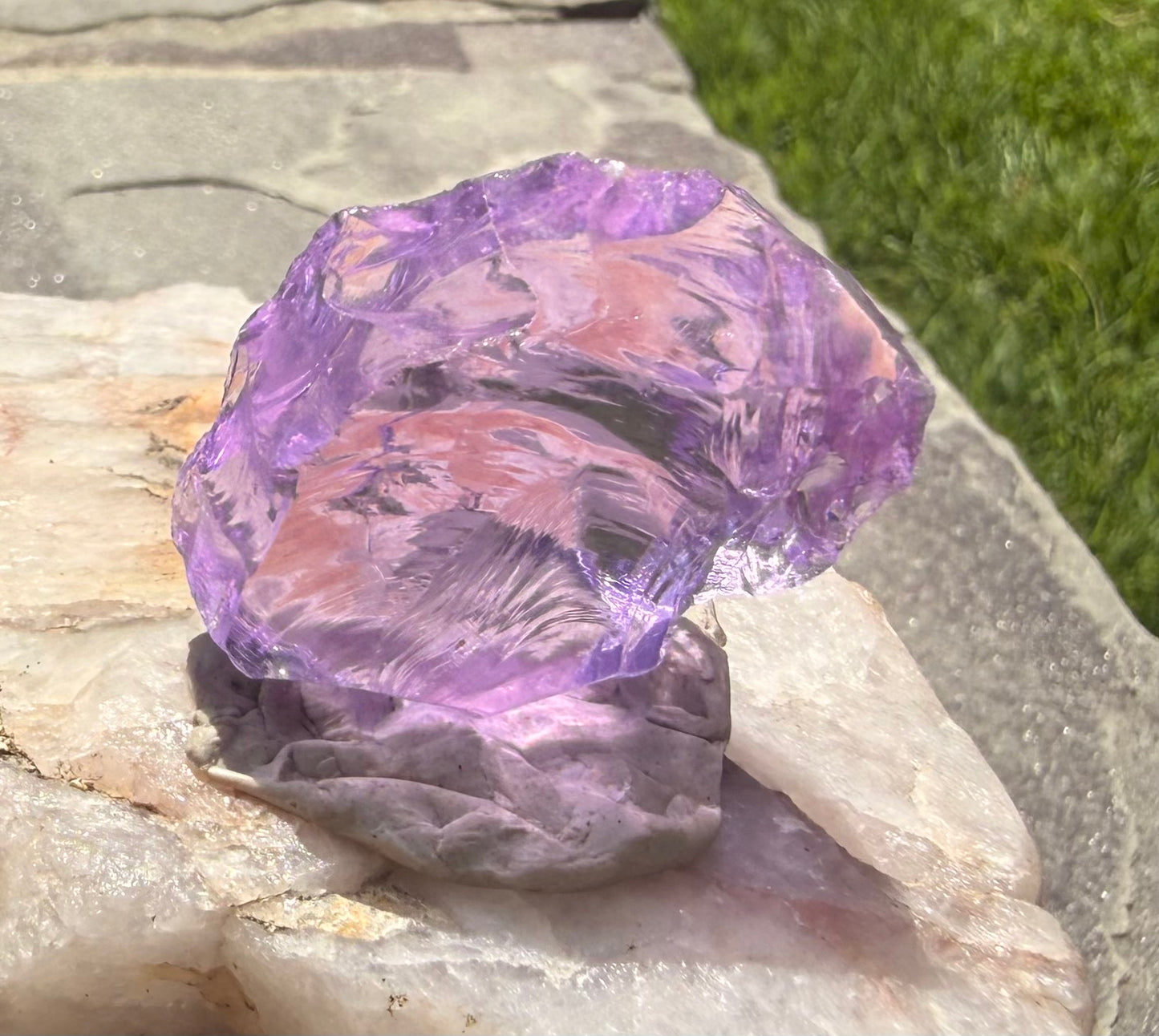 Heart of the Violet Flame Authentic Andara Crystal 18g
