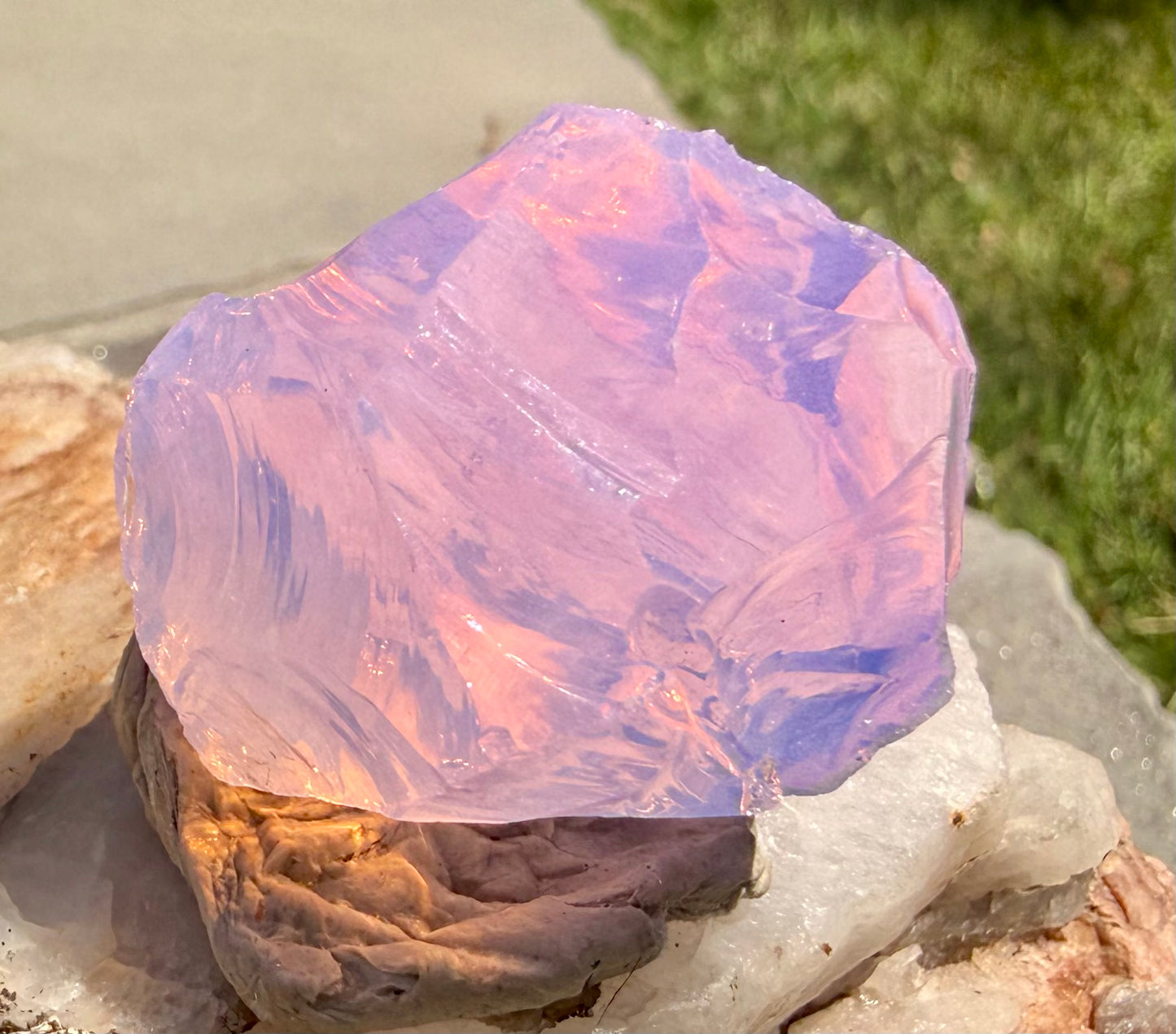 Angel Aura Sacred Heart of Mary Authentic Andara Crystal 22g