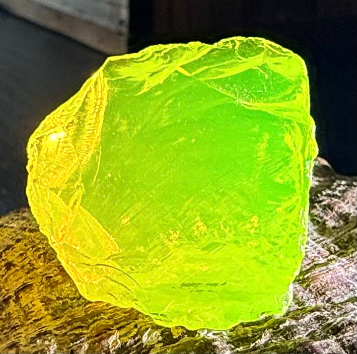 Electric Yellow Authentic Andara Crystal