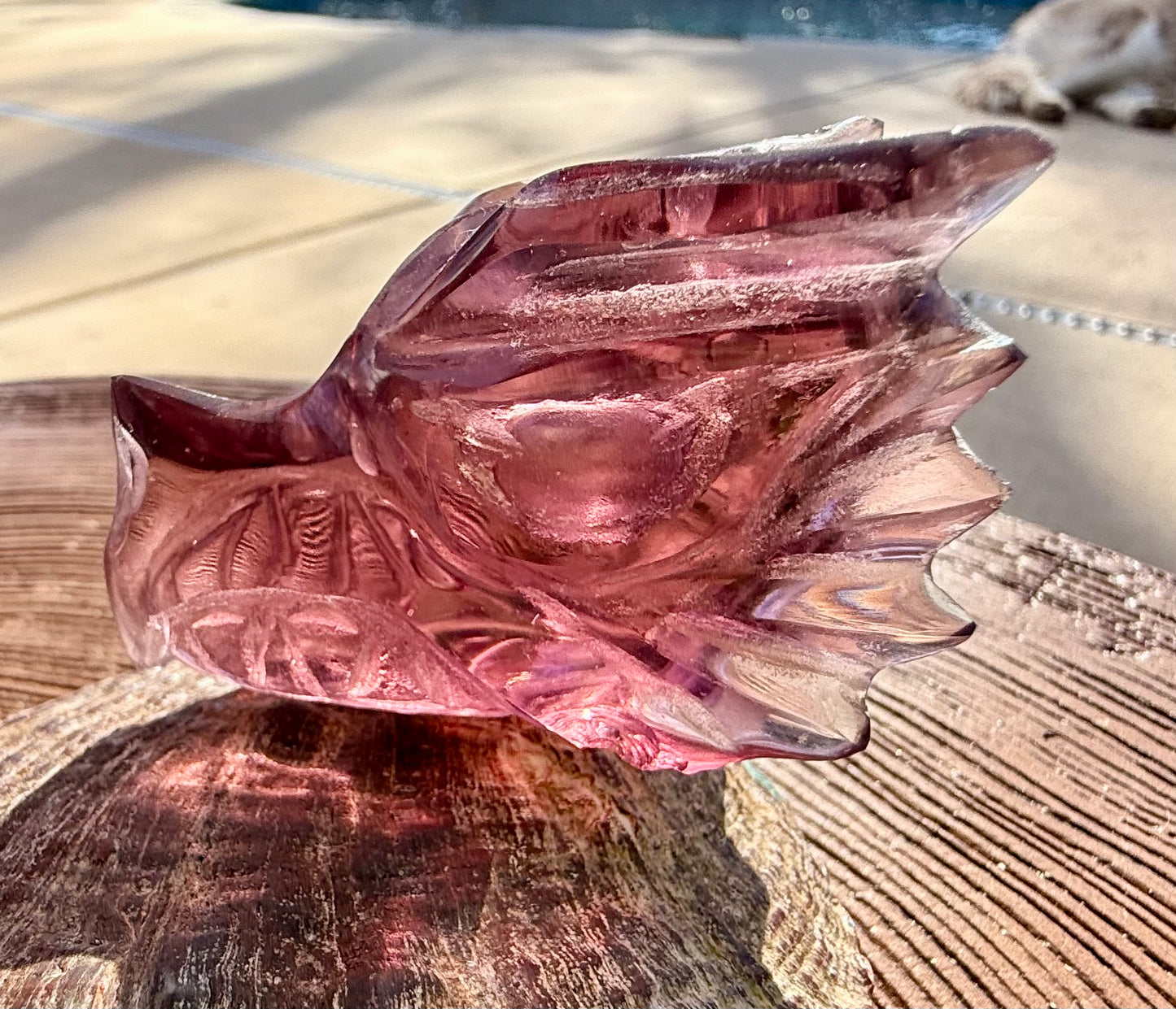 Eye of Metatron Authentic Andara Crystal Dragon 62g