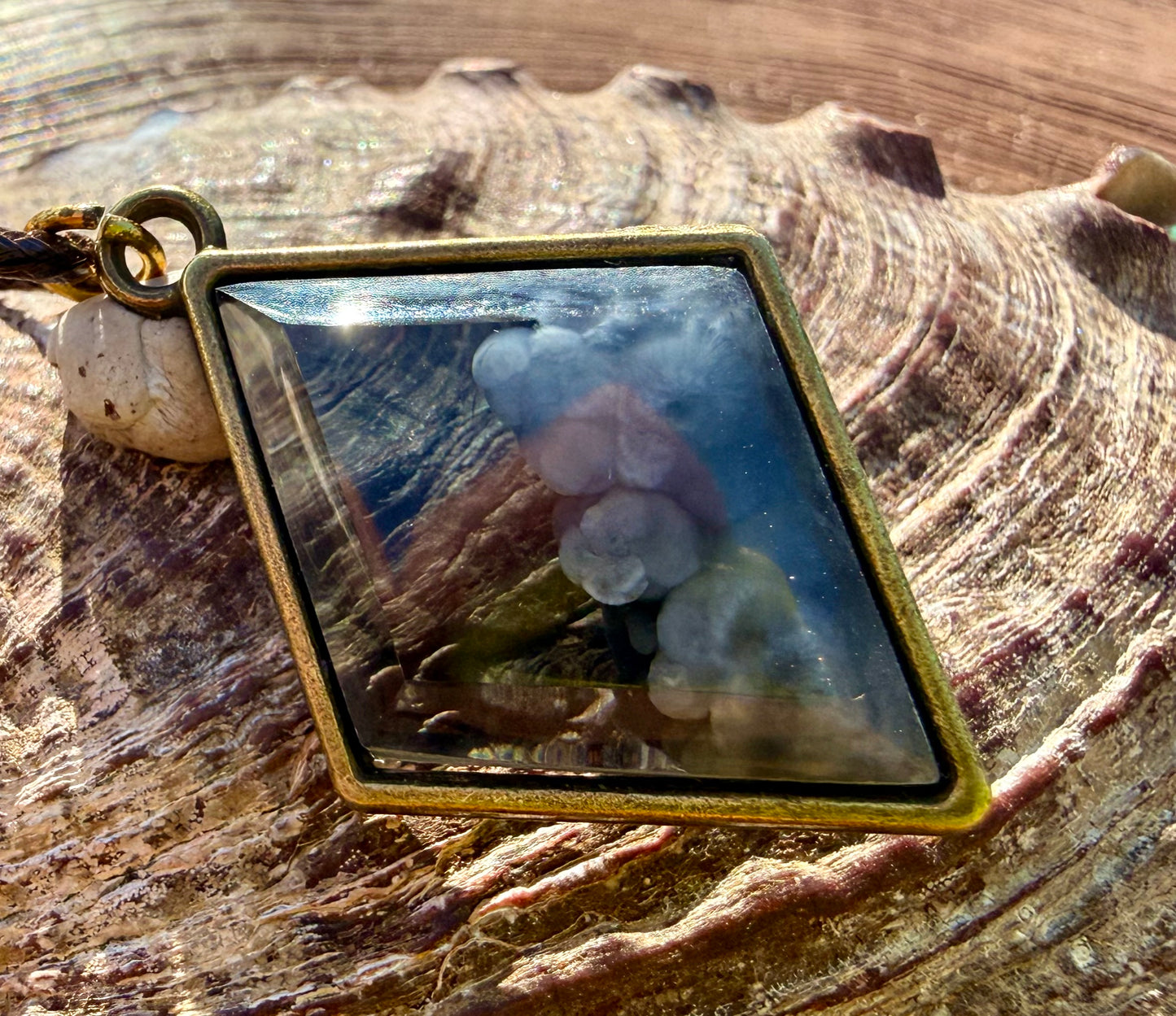 Noctura Solaris Andara Crystal Pendant Diamond