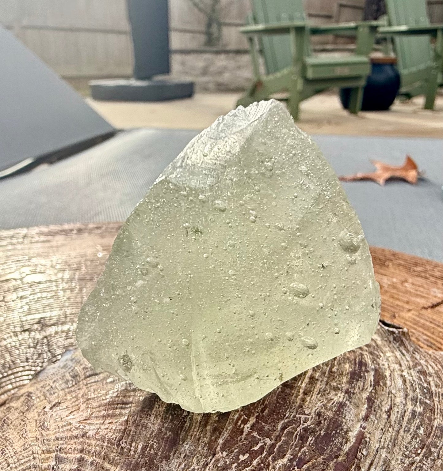 Seafoam Elder Temple piece Authentic Andara Crystal 70g