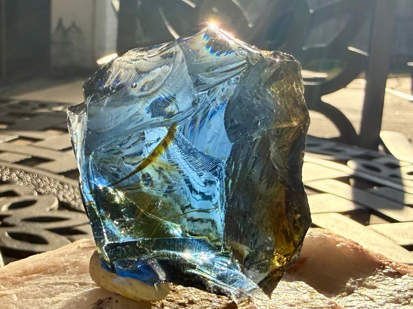 Star of the Blue Ray Authentic Andara Crystal 64g