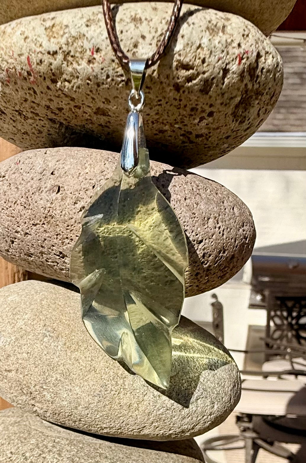 Aeloria Verdantis Authentic Andara Crystal Pendant