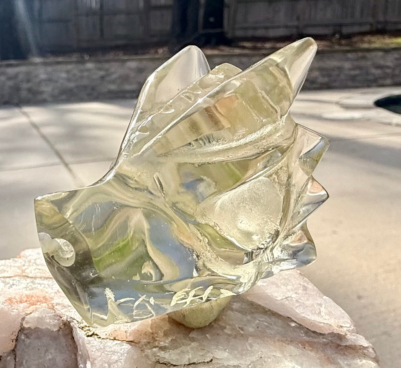 Asha'nael Seraphyne Andara Crystal Dragon 104g