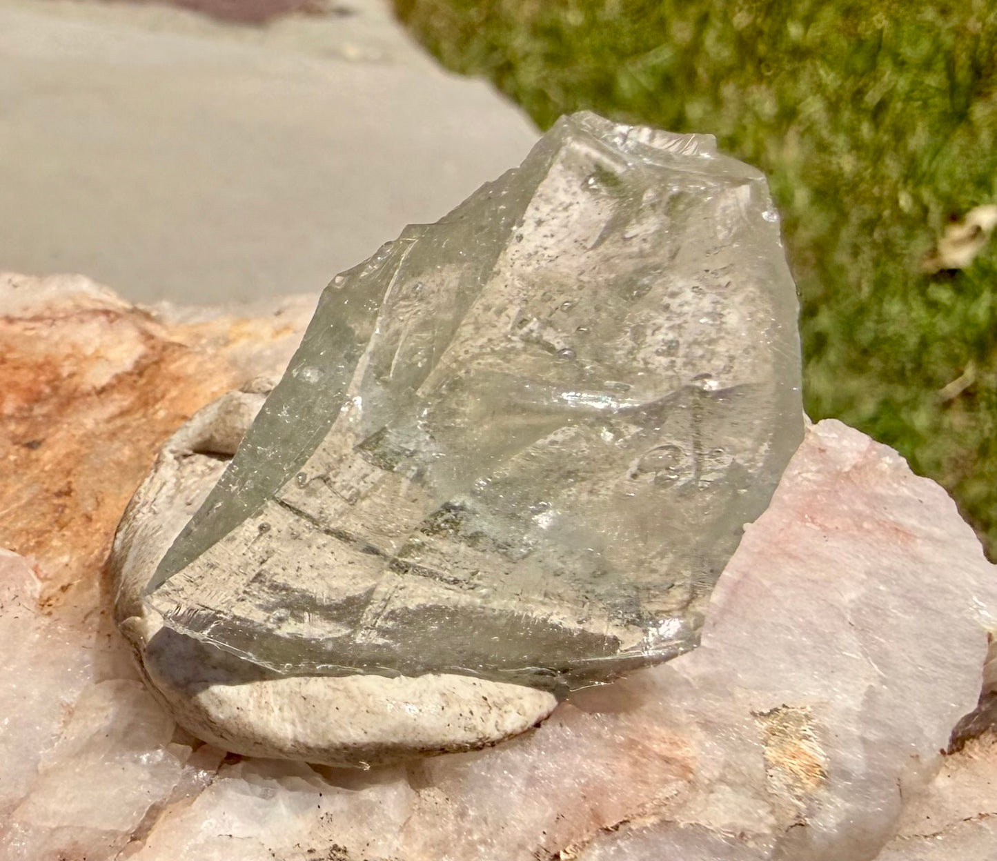 Seafoam Elder Temple piece Authentic Andara Crystal 8g