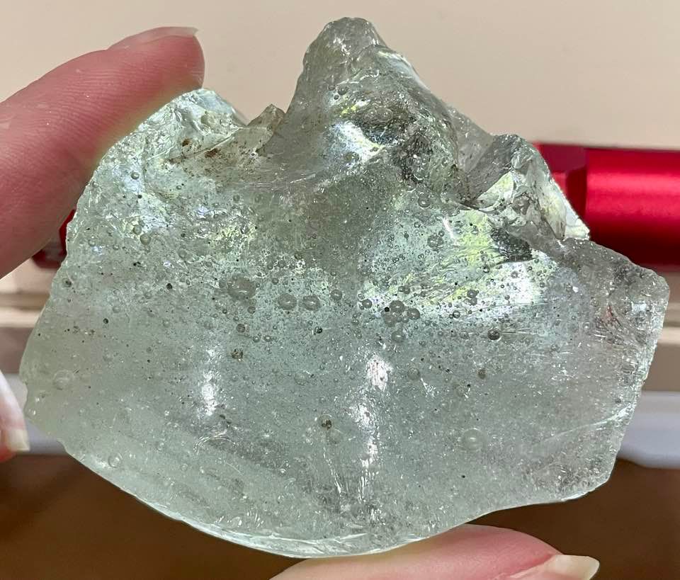 Seafoam Elder Temple piece Authentic Andara Crystal