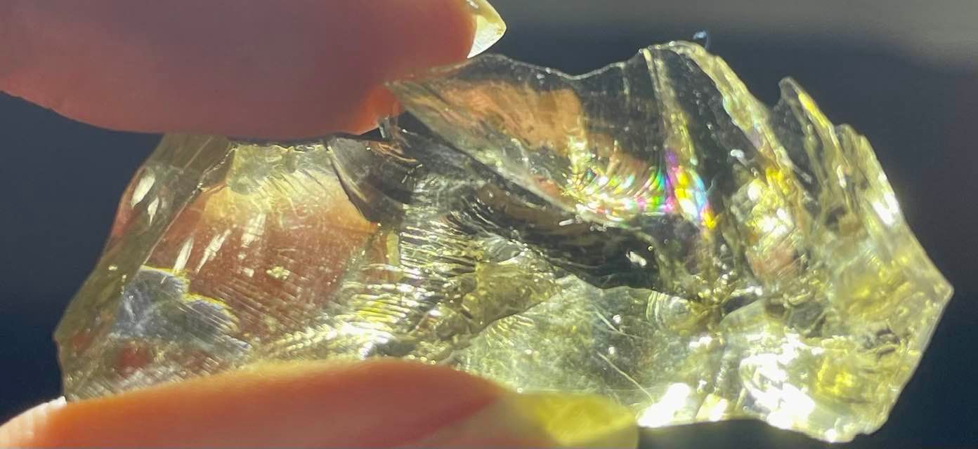 Storm/Smokey Authentic Andara Crystal