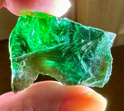 Heart of Raphael Andara Crystal