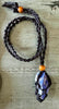 Lapis Lazuli Macrame Crystal Necklace Holder