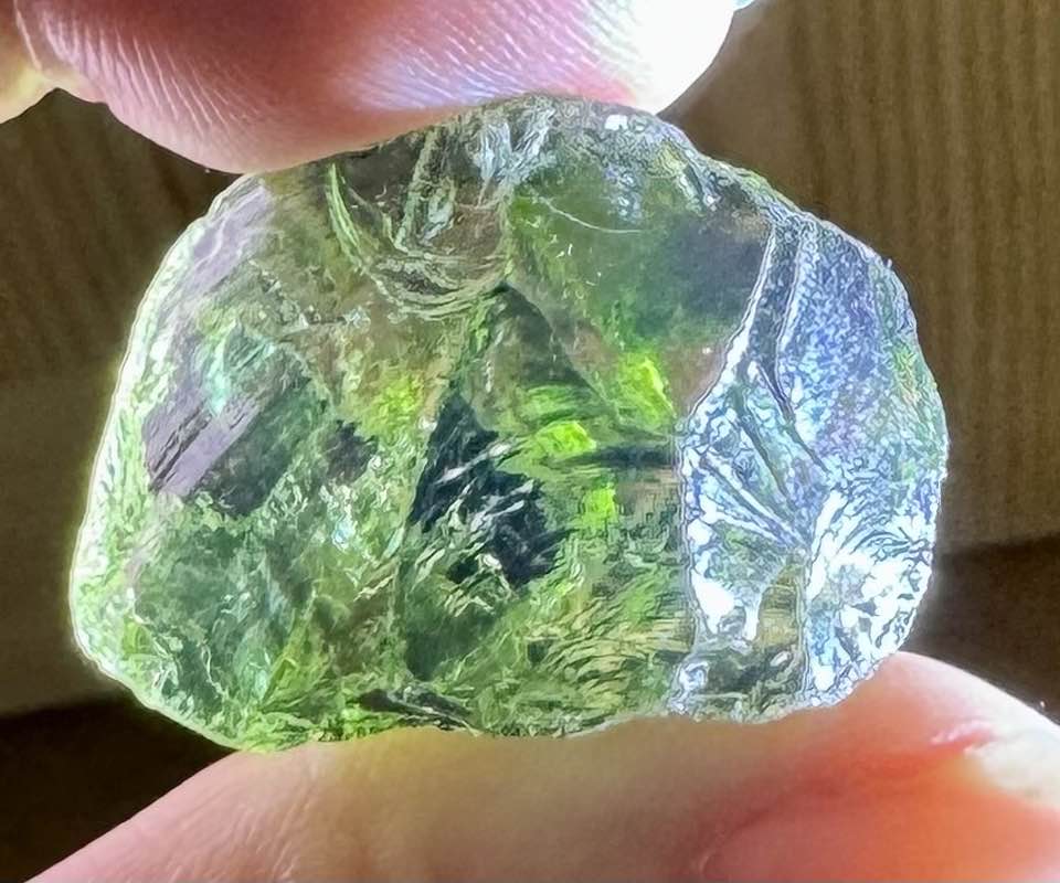 Peridot Authentic Andara Crystal