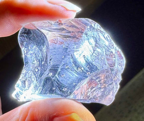 Silver Ray of Grace Andara Crystal