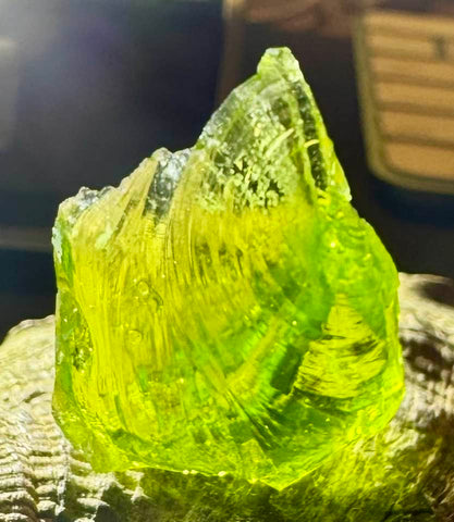 Electric Green Andara Crystal