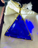 Tanzanite Fire Andara Crystal Pendant