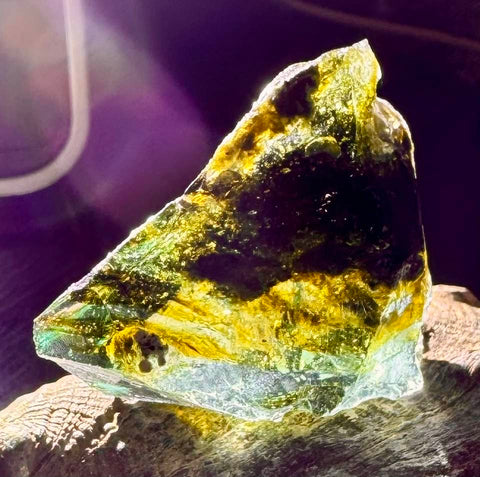 Green Man Andara Crystal