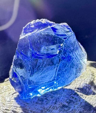 Blue Avian Andara Crystal
