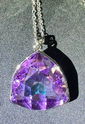 Heart of Merlin Andara Crystal Pendant