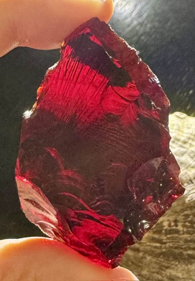 Divine Heart Flame Authentic Andara Crystal