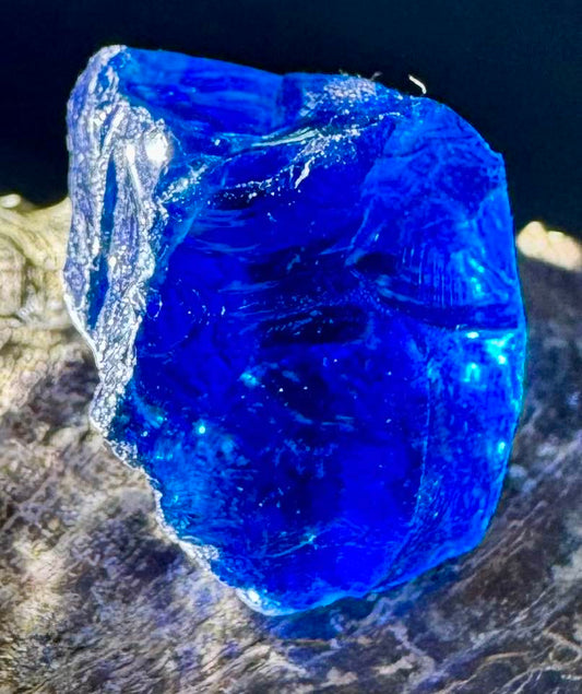 Electric Blue Authentic Andara Crystal