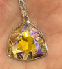 Infinite Light Andara Crystal Pendant