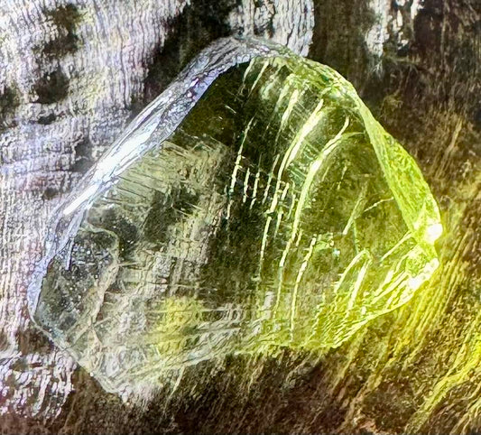 Electric Green Authentic Andara Crystal