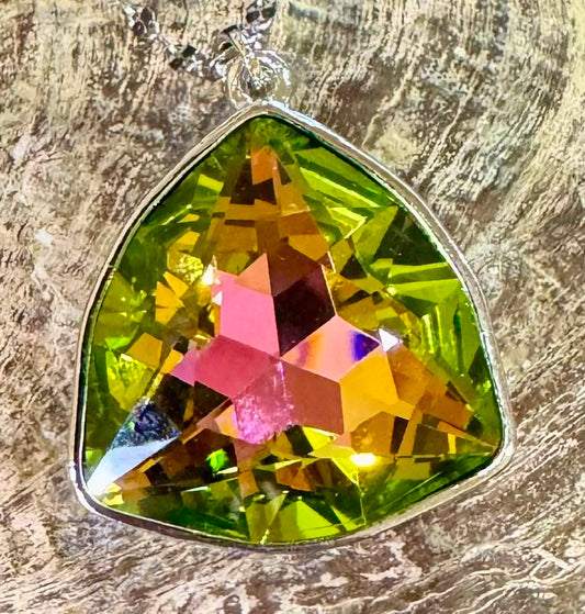 Womb of Creation Andara Crystal Pendant