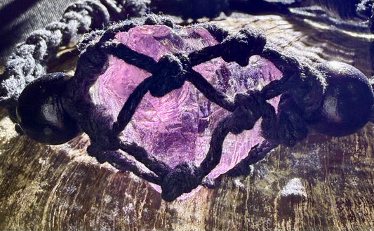 Order of the Rose Authentic Andara Crystal Macrame Bracelet