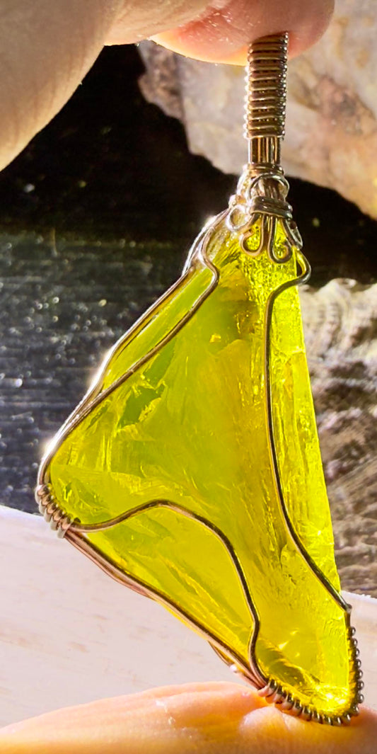 Egyptian LIGHT Authentic Andara Crystal Pendant