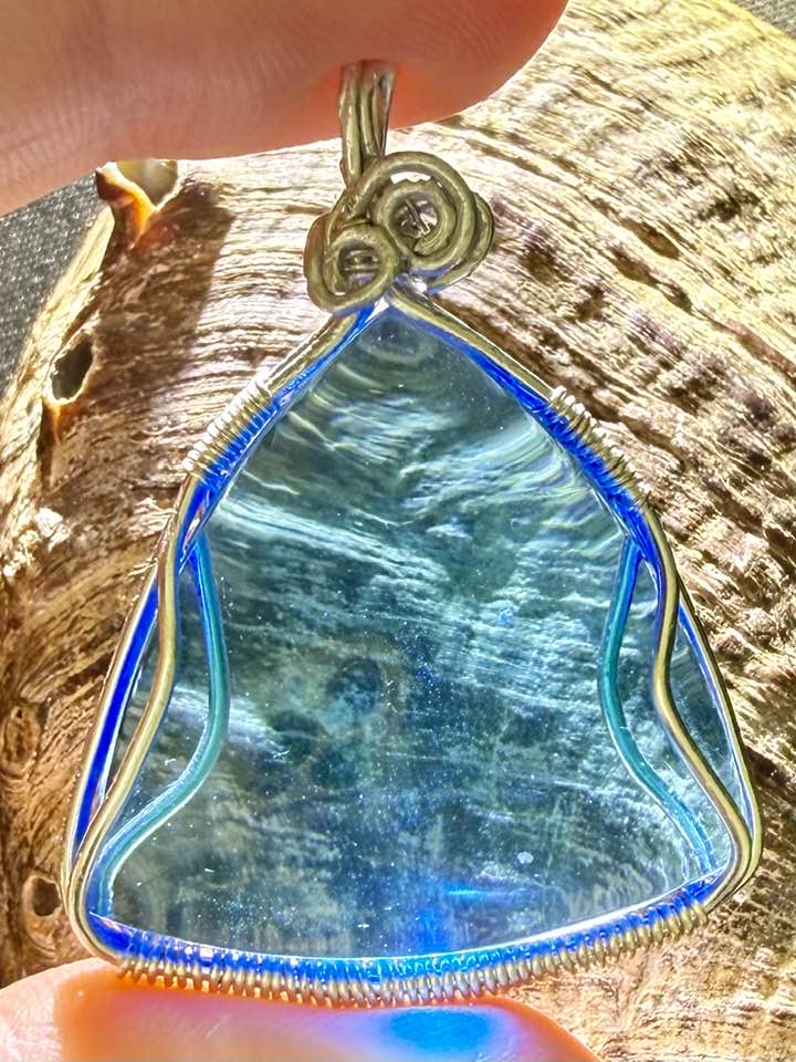 Lemurian LOVE Authentic Andara Crystal Pendant