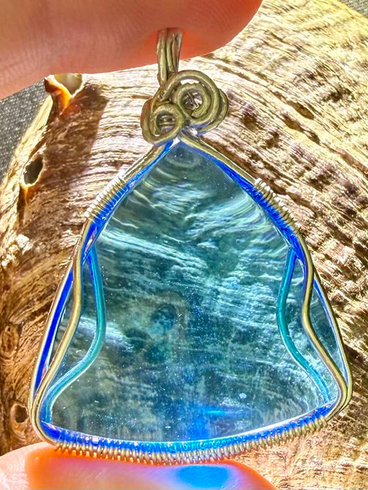 Lemurian LOVE Authentic Andara Crystal Pendant