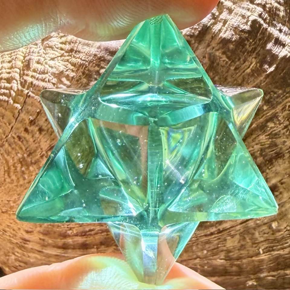Ocean Love Authentic Andara Crystal Merkaba