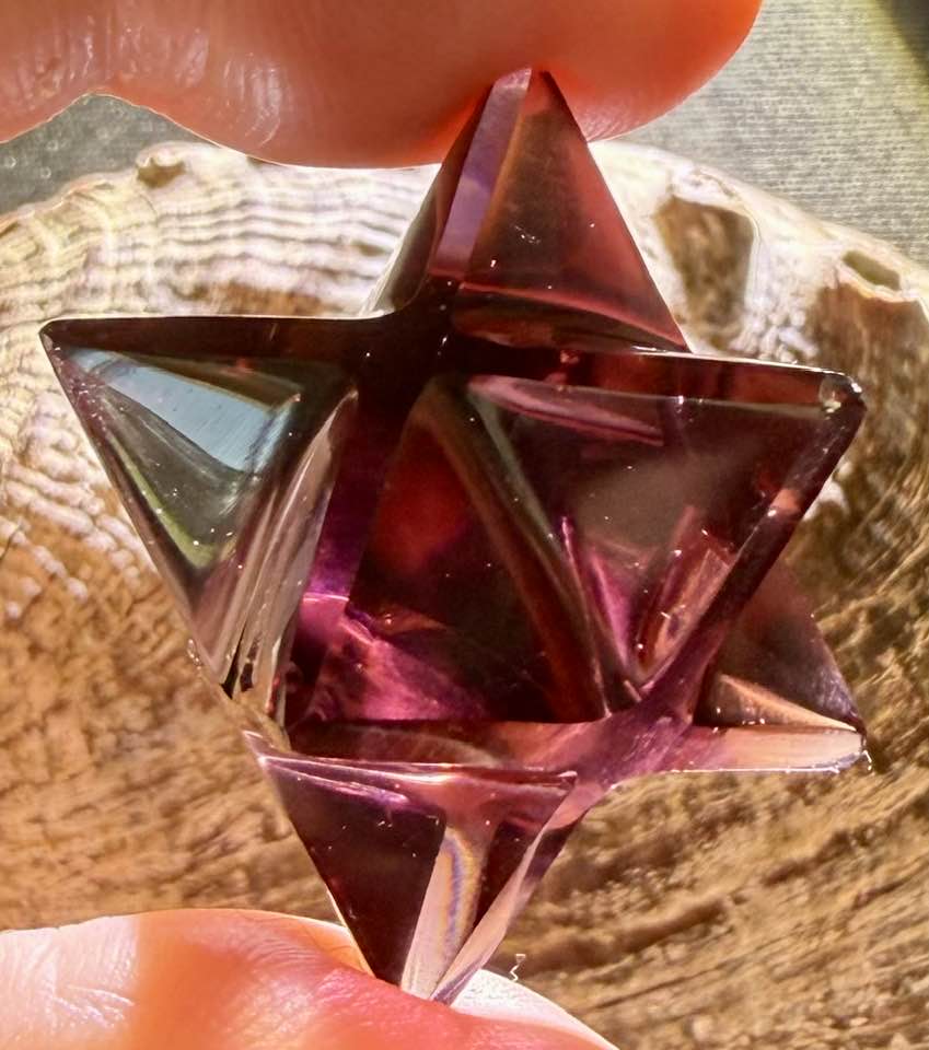 Eye of Metatron Authentic Andara Crystal Merkaba
