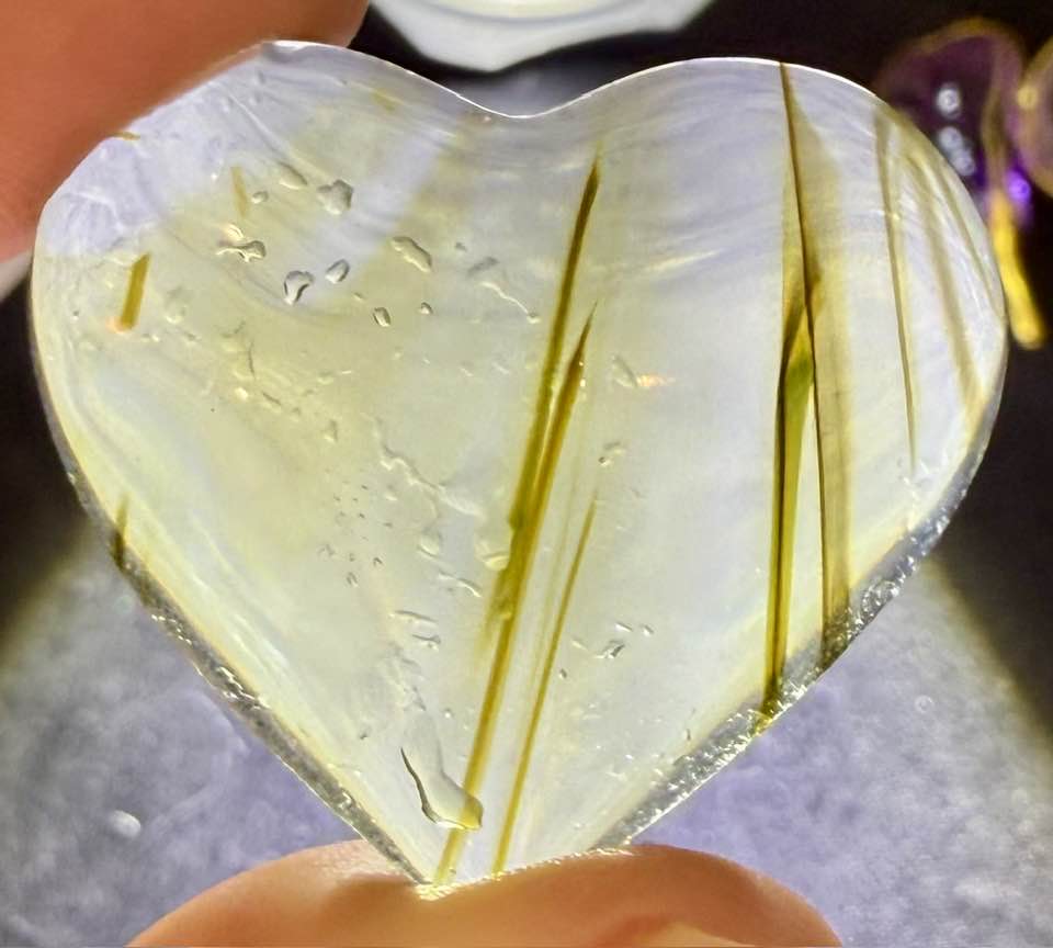 Lyran Stargate Authentic Andara Crystal HEART