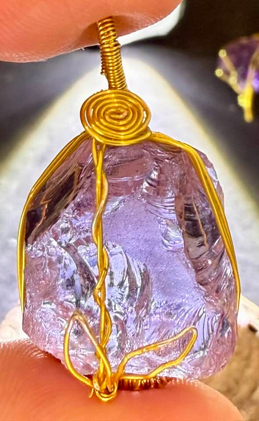 Heart of Merlin Authentic Andara Crystal Pendant