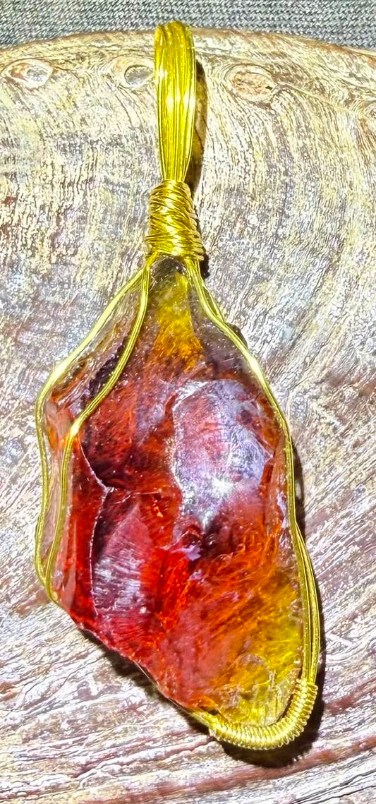 Divine Solar Fire Authentic Andara Crystal