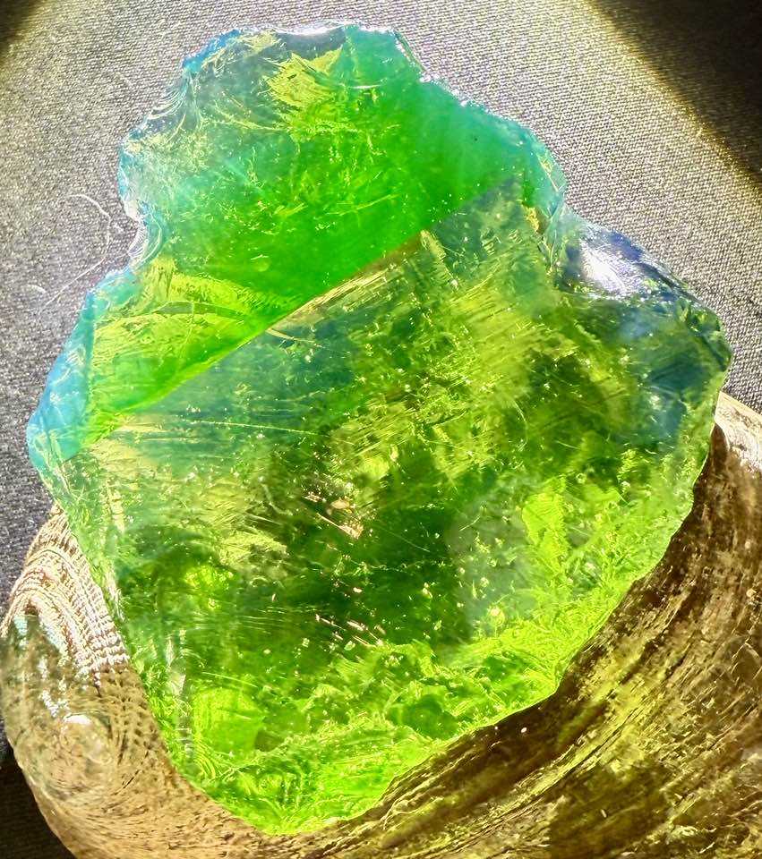 Heart of Sekhmet Authentic Andara Crystal