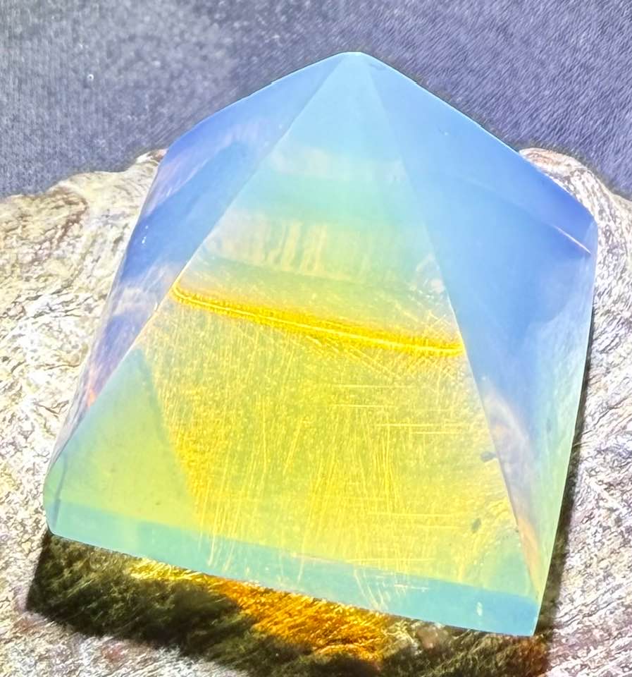 Arcturian Light Authentic Andara Crystal Pyramid