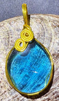 Celestial Aqua Authentic Andara Crystal Pendant